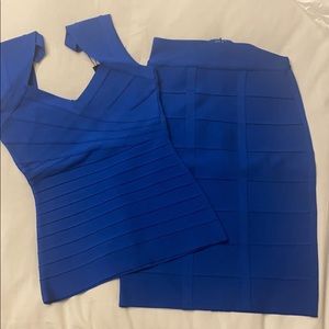 Herve Leger cocktail attire
